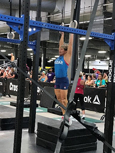 Crossfit Athlete with Weights